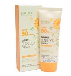 Kem chống nắng Dabo white sunblock cream SPF50 PA+++ 70ml