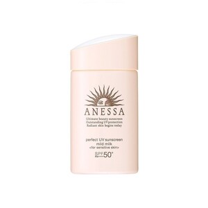 Kem chống nắng dưỡng da dạng sữa cho da nhạy cảm và trẻ em Anessa SPF 50+ PA++++ 60ml