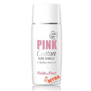 Kem chống nắng Faith In Face Pink Cotton Sun Shield SPF 50+ PA+++