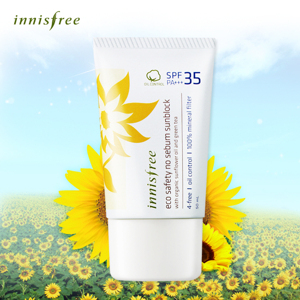 Kem chống nắng Innisfree eco no sebum cho da dầu