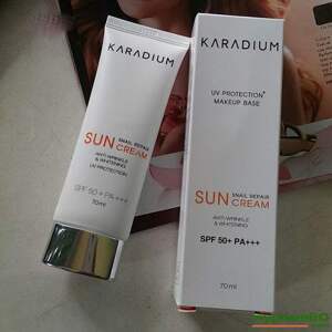 Kem chống nắng Karadium Snail Repair Sun Cream