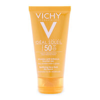 Kem chống nắng không gây nhờn rít Vichy Ideal Soleil Mattifying Face Fuild SPF 50 UVB+UVA 50ml