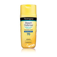 Kem nhống nắng Neutrogena Beach Defense Water + Sun Protection Sunscreen Lotion SPF 70 198ml