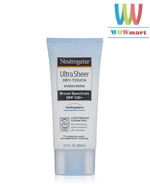 Kem chống nắng Neutrogena Ultra Sheer Dry Touch Sunscreen Broad Spectrum SPF 100+ 88ml