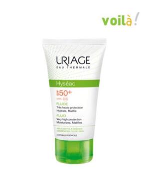 Kem chống nắng Uriage Hyséac Fluid SPF50+ 50ml