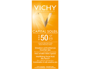 Kem chống nắng Vichy Capital Soleil SPF50 UVA+UVB