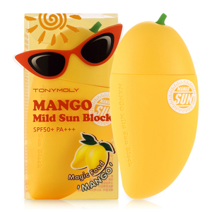 Kem chống nắng xoài Tonymoly Magic Food Mango Mild Sun Block SPF 50+ PA+++ 45g