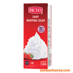 Kem  Dairy Whipping Cream Rich 1lit