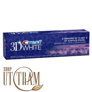 Kem Đánh Răng Crest 3D White Radiant Mint 180g