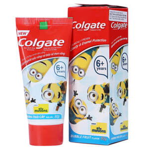 Kem đánh răng Minion Colgate 80g bé từ 6 tuổi