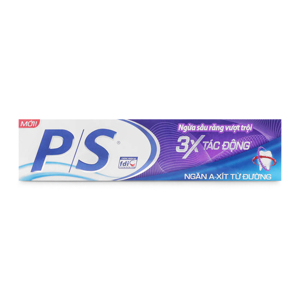 Kem đánh răng P/S ngừa sâu răng vượt trội 3X 180g