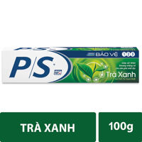 Kem đánh răng P/S trà xanh 100g