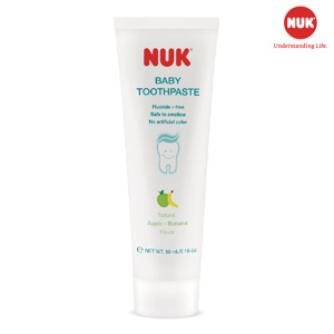 Kem đánh răng trẻ em không flouride NUK 3-36 tháng (50ml)