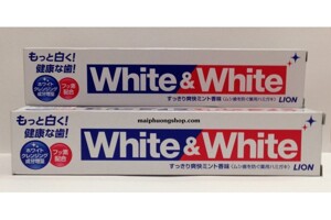 Kem đánh răng White & White Lion - 150 g