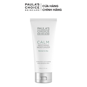 Kem dưỡng ẩm ngăn ngừa lão hóa, phục hồi da khô nhạy cảm Paula's Choice Calm Restoring Moisturizer 60ml