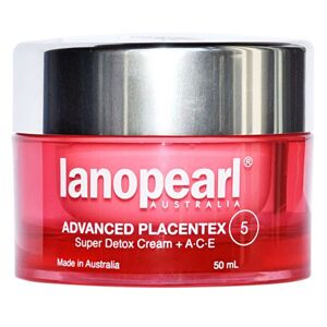 Kem dưỡng da chiết xuất nhau thai cừu & vitamin Lanopearl Advanced Placentex Super Detox Cream + A-C-E 50ml