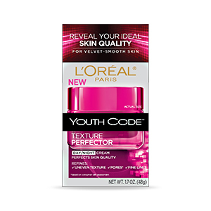 Kem dưỡng da L'oreal Paris youth code texture perfector Day/Night cream - 48g