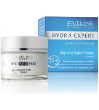 Kem dưỡng da ngày và đêm Hydra Expert tuổi 25+ Eveline 50ml