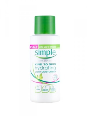 Kem dưỡng da Simple Kind To Skin Hydrating Light Moisturiser 125ml