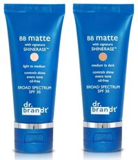 Kem dưỡng da trang điểm chống nắng Dr. Brandt BB matte with SHINERASE