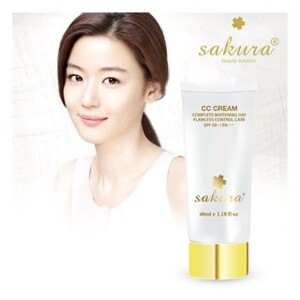 Kem Dưỡng Da Trang Điểm Sakura Cc Cream Với Tone Màu Fair - CCR04