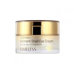 Kem dưỡng da vùng mắt Tonymoly Timeless Ferment Snail Eye Cream 30ml