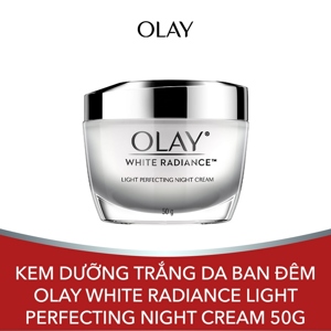 Kem dưỡng trắng da ban đêm olay white radiance light perfecting night cream 50g