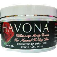 Kem dưỡng trắng toàn thân chống nắng Havona - 100g