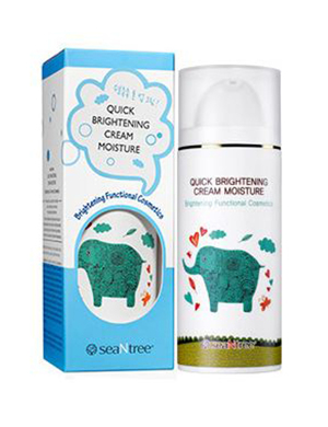 Kem dưỡng trắng da seaNtree Quick Brightening Cream Moisture