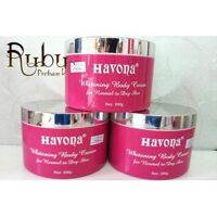 kem dưỡng trắng Havona whitening body cream for normal to dry skin