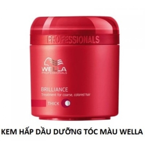 Kem hấp dầu (ủ tóc) dưỡng màu nhuộm Wella Colour Brilliance - 150ml