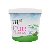 Kem hộp TH True ICE CREAM trà xanh Matcha tự nhiên 180g