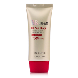 Kem Nền Chống Nắng 3W Clinic BB Cream UV Sun Block SPF 50+ PA+++ 50ml