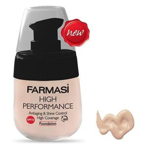 Kem nền chống nhăn siêu mịn Hight Performance Foundation Farmasi 30ml