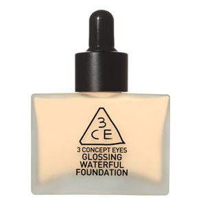 Kem nền dạng lỏng 3CE Glossing Waterful Foundation