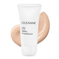 Kem nền dạng sữa Cezanne UV Milky Foundation R #10 Bright Ochre