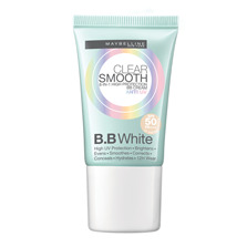 Kem nền trang điểm chống nắng vượt trội Maybelline Clear Smooth BB White SPF50 PA+++