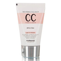 Kem nền trang điểm dưỡng trắng da chống nắng Farmasi CC Cream 8 in 1 Color Control 50ml