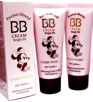 Kem nền trang điểm Etude House Bright Fit Mickey