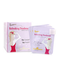 Kem ngăn mùi chống khuẩn MediQueens Refreshing Deodorant hộp 25 gói