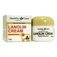 Kem nhau thai cừu Healthy Care Lanolin Cream With Sheep Placenta 100g