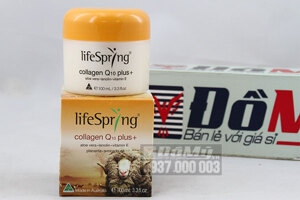 Kem nhau thai cừu Lifespring Collagen Q10 Plus+