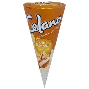 Kem ốc quế Celano cone tiramisu 110ml