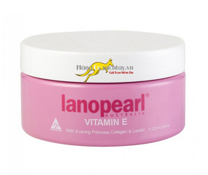 Kem phục hồi và trẻ hóa da Lanopearl Vitamin E với Evening Primrose, Collagen & Lanolin 250ml