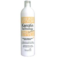 Kem siêu phục hồi tóc hư và làm thẳng tóc Keratin Nouvelle Rebuilding Smoothener - 500ml