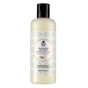 Kem tắm sữa gạo hương lài thái Reunrom Thai Jasmine Rice Milk Shower Bath Cream 250ml