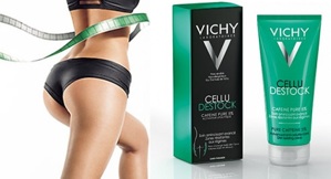 Kem tan mỡ bụng Vichy cellu destock hộp 200ml