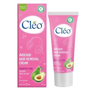 Kem tẩy lông Cleo Avocado Hair Removal Cream Sensitive Skin 50g