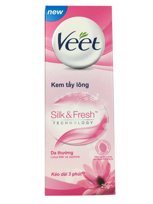 Kem tẩy lông Veet Silk & Fresh Normal 25g