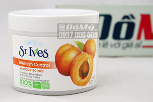 Kem tẩy tế bào chết St.Ives Blemish Control Apricot Scrub 283g